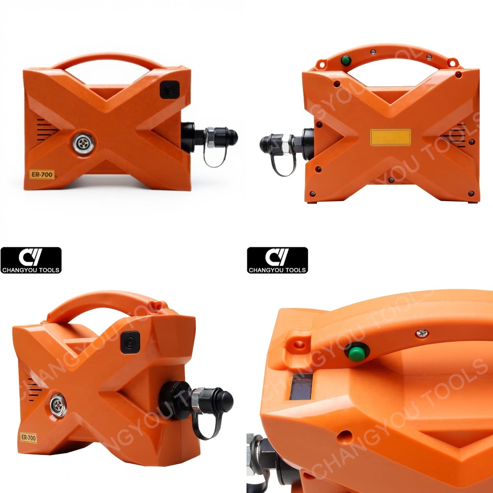 Power Tools Hydraulic - ER-700 휴대용 단동 유압 펌프(DC 220V