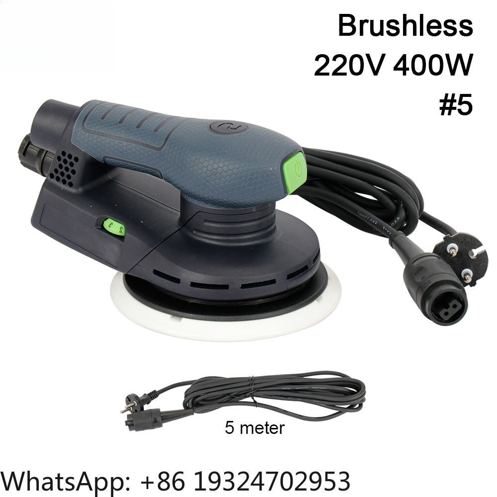 Random Orbital Sander - 브러시리스 샌더 220V 6인치 150mm 편심