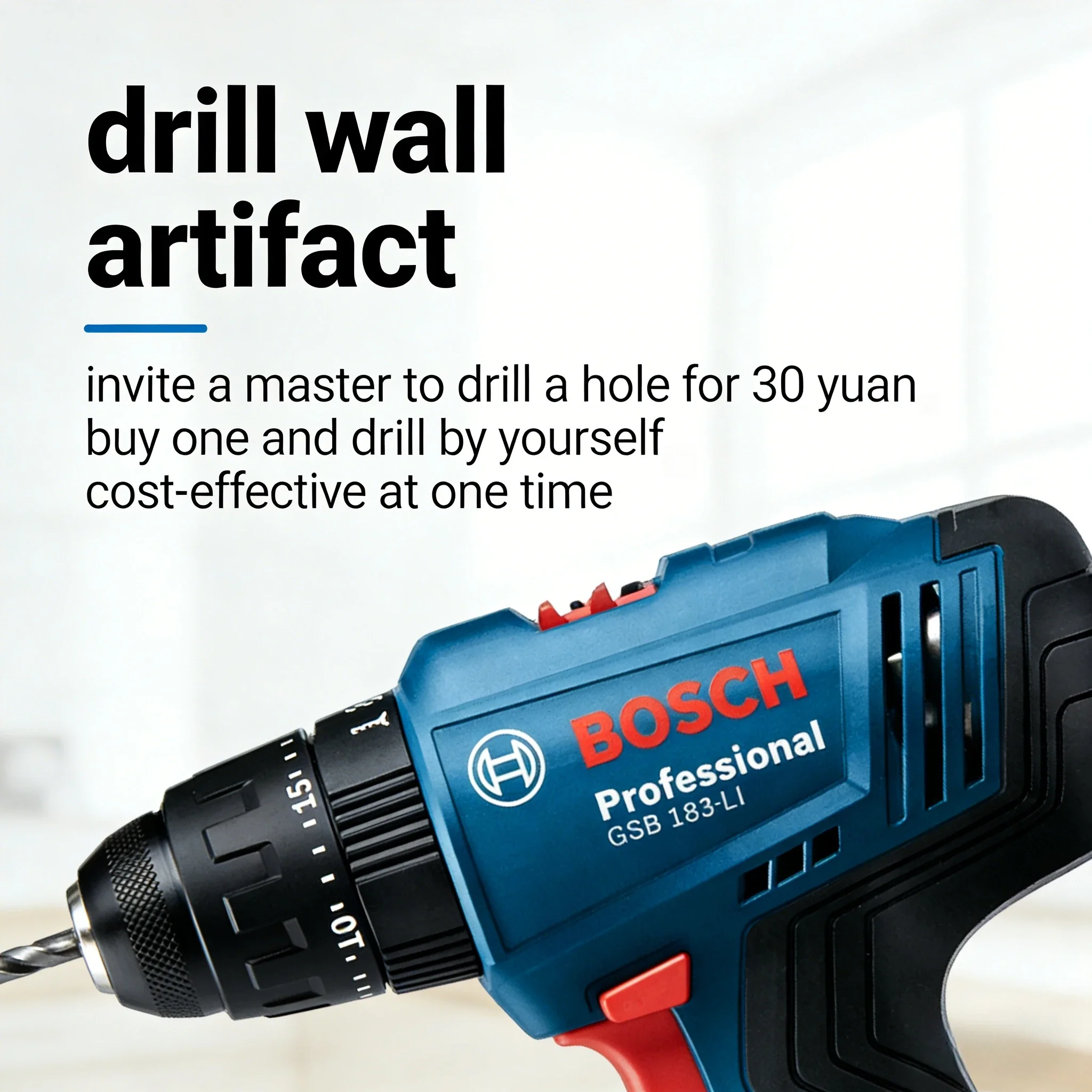 Power Tools Impact - 보쉬 GSB183-LI 18V 무선 임팩트 드릴,