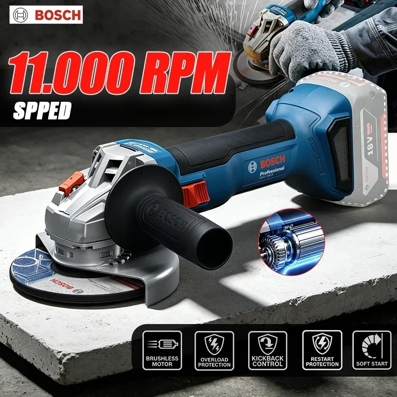 Power Tools Professional - BOSCH GWS 18V-8 무선 앵글 그라인더