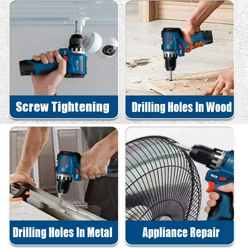 보쉬 GSR 12V-31 브러시리스 전기 드릴 고토크  - Power Tools Impact 리뷰 및 가격