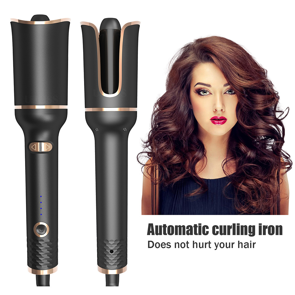 자동 회전 세라믹 헤어 컬러 자동 컬링 아이언 스타일링 - Power Tools Uk 리뷰 및 가격