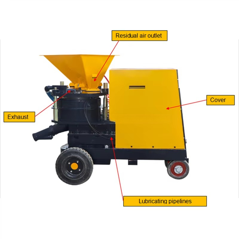 필리핀에서 콘크리트 보수용 10m3/h 습식 및 건식  - Power Tools Philippines 리뷰 및 가격
