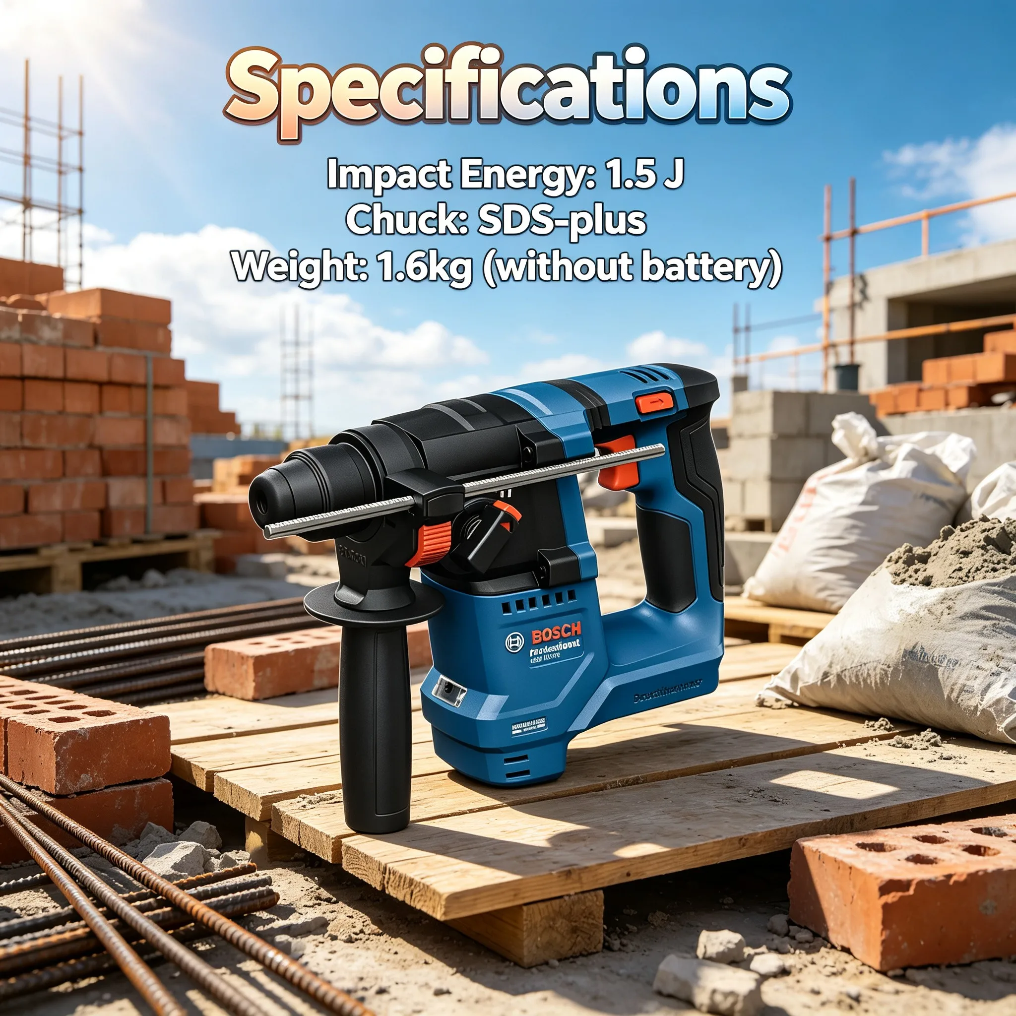 보쉬(BOSCH) GBH 18V-18 무선 회전 해머, - Power Tools Professional 리뷰 및 가격