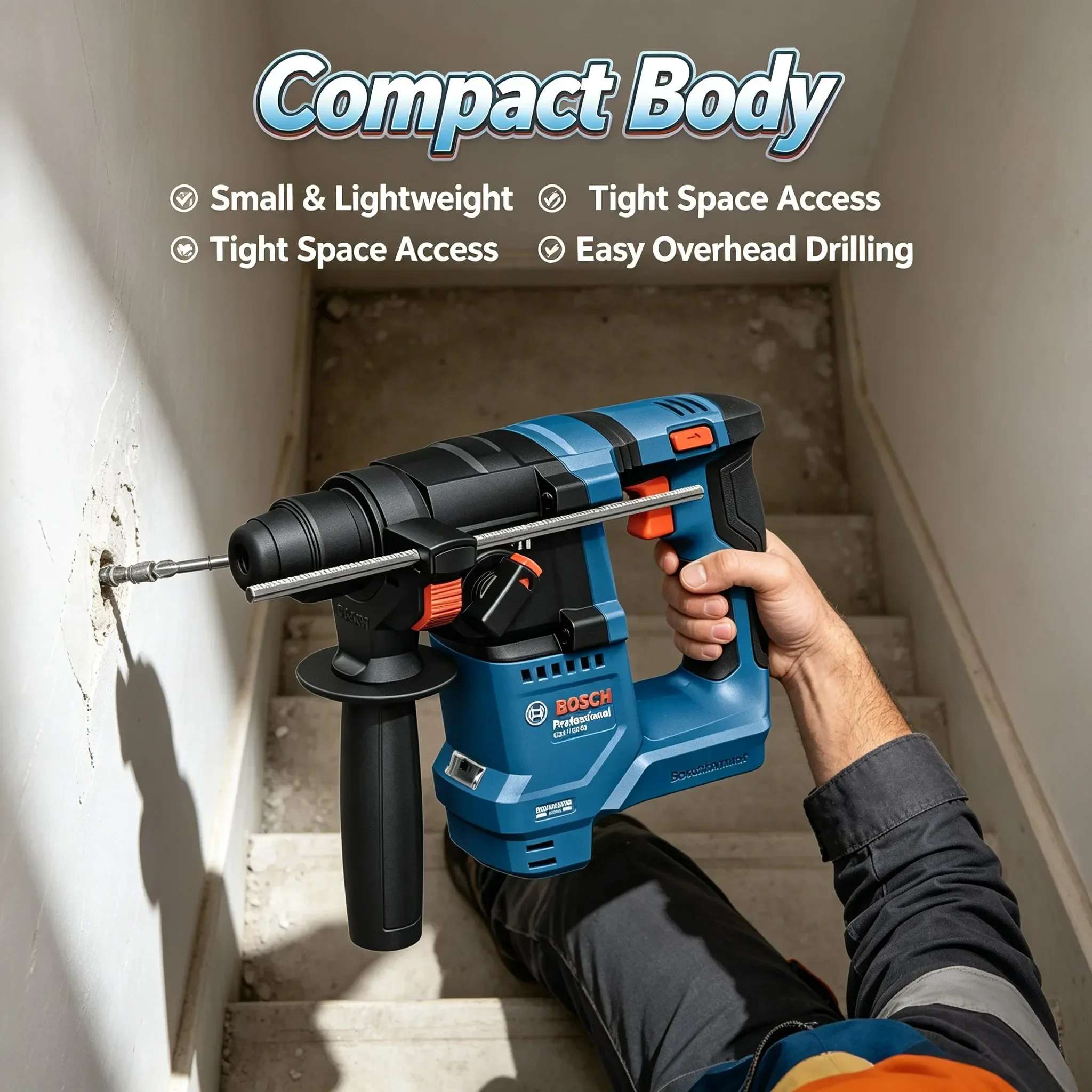 보쉬(BOSCH) GBH 18V-18 무선 회전 해머, - Power Tools Professional 리뷰 및 가격