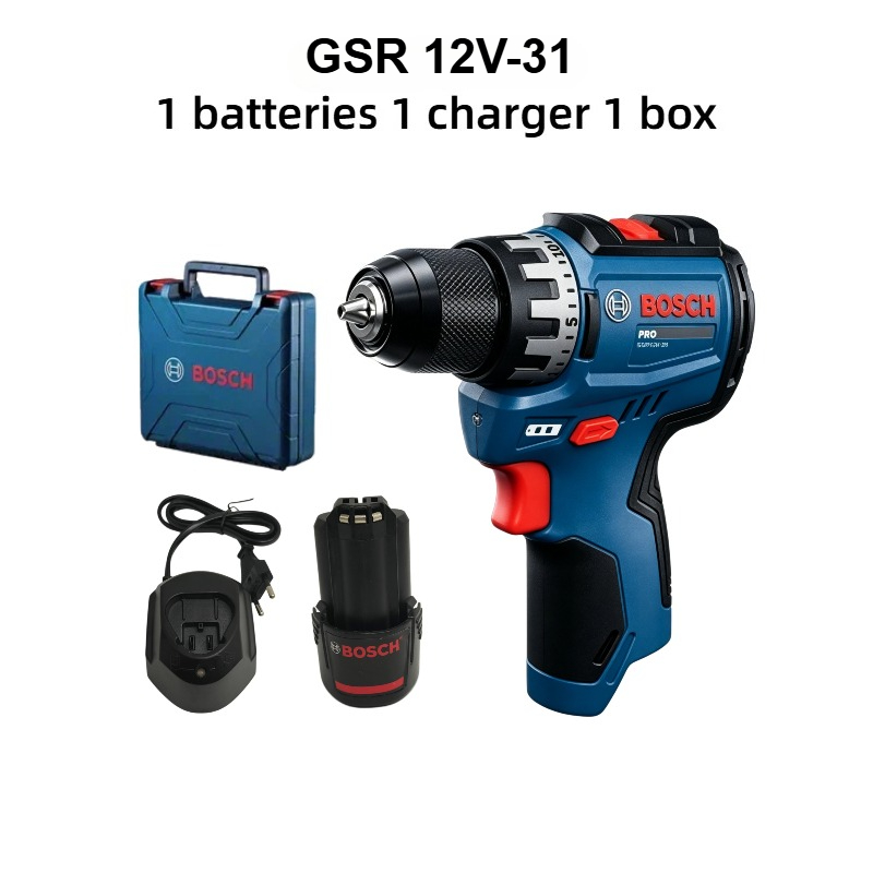 보쉬 프로페셔널 GSR 12V-31 무선 드릴 12V  - Power Tools Impact 리뷰 및 가격
