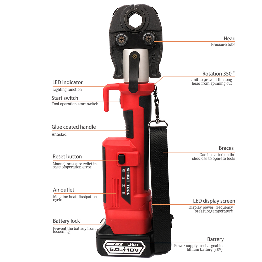 Pz-1930 GES-1525 V형 유압 파이프 크림핑 - Power Tools Hydraulic 리뷰 및 가격