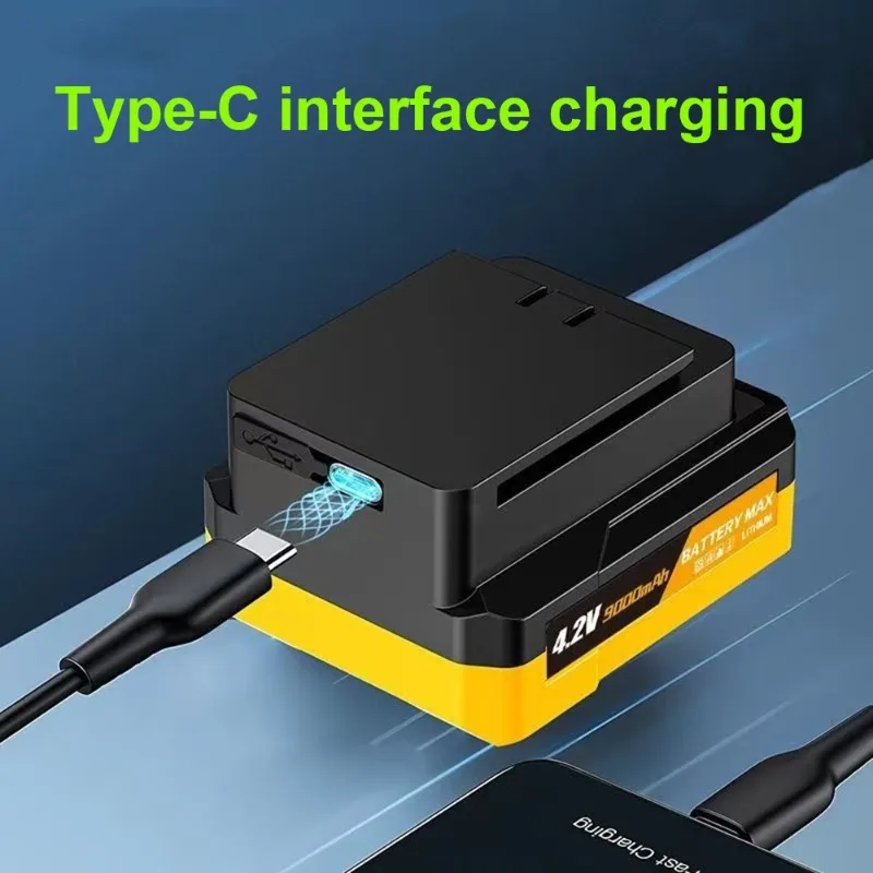실제 용량 9000mAh 충전식 레이저 레벨 배터리 8 - Power Tools Green 리뷰 및 가격